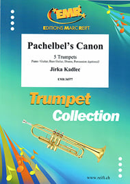 Pachelbel's Canon 5 Trumpets & Piano (Piano / Guitar Bass Guitar Drums Percussion (optional)) cover